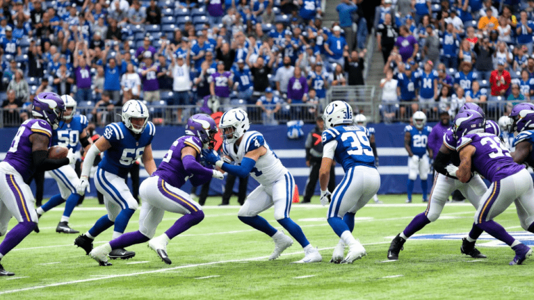 Minnesota Vikings vs Colts Match Player Stats