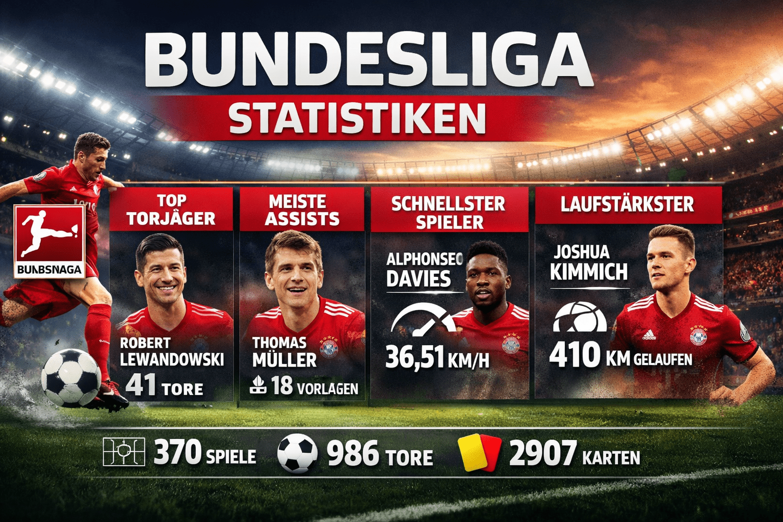 Bundesliga Statistiken