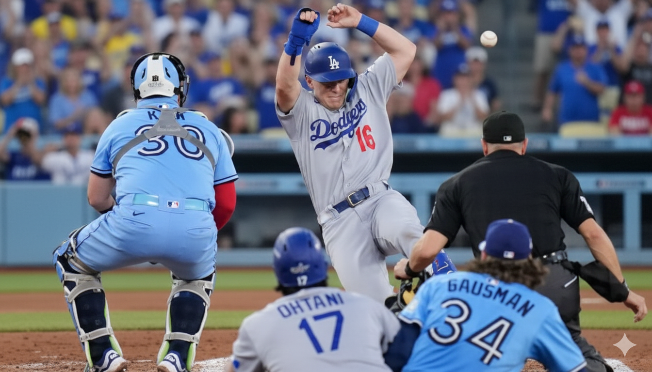 Dodgers vs Toronto Blue Jays Match Player Stats