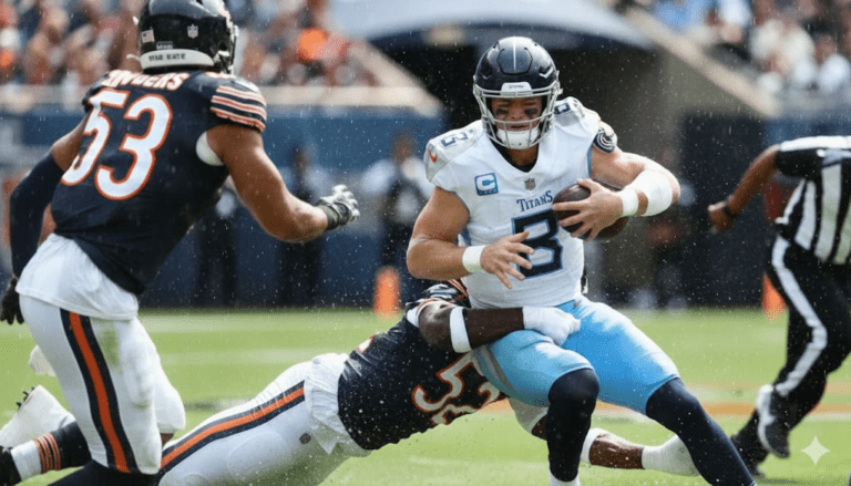 Tennessee Titans vs Chicago Bears Match Player Stats