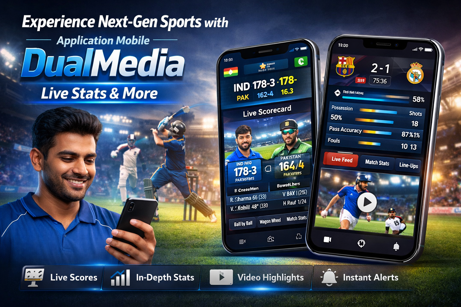 Application Mobile DualMedia